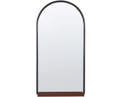 BELIANI DOMME - Wandspiegel - Zilver - Glas