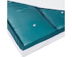 BELIANI DUAL LEICHT - Waterbedmatras - Blauw - 160 x 200 cm - Vinyl