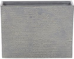 BELIANI EDESSA - Plantenbak - Grijs - 60 cm - Stenenmix