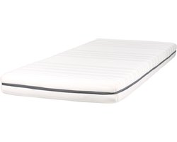 BELIANI ENCHANT - Schuimmatras - Wit - 90 x 200 cm - Schuim