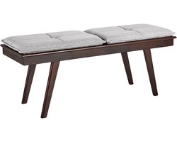 BELIANI EXTON - Bankje - Lichtgrijs - MDF