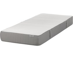 BELIANI FANTASY - Latexmatras medium - Wit - 80 x 200 cm - Polyester