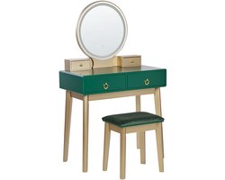 BELIANI FEDRY - Kaptafel - Smaragdgroen - MDF