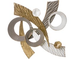 BELIANI FENIT - Wanddecoratie - Goud - IJzer