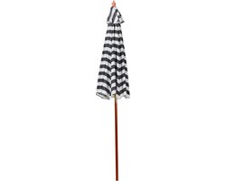 BELIANI FERENTILLO - Parasol - Wit - 260 cm - Polyester