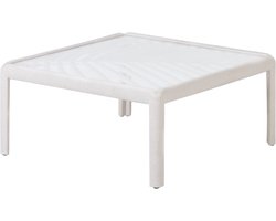 BELIANI FERRETTI - Salontafel - Lichtbeige - 69 x 69 cm - Synthetisch