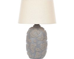 BELIANI FERREY - Tafellamp - Lichtbeige - Keramiek