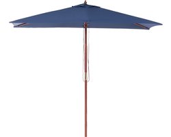 Beliani FLAMENCO - Parasol - Blauw - Kunststof