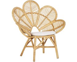 BELIANI FLORENTINE - Fauteuil - Natuurlijk - Rotan