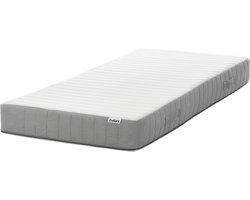 BELIANI FLUFFY - Pocketveringmatras stevig - Wit - 90 x 200 cm - Pocketveren