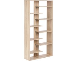 BELIANI FONTAS - Boekenkast - Lichtbruin - Spaanplaat