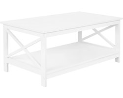 BELIANI FOSTER - Salontafel - Wit - MDF