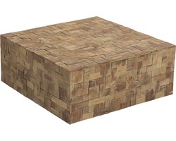 BELIANI GAMBO - Salontafel - Hout - Teakhout