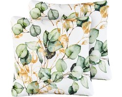 BELIANI GLADE - Set van 2 tuinkussens - Meerkleurig - Polyester