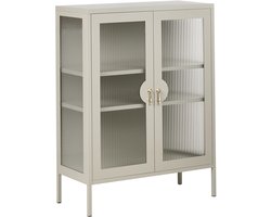 BELIANI GLEORA - Kantoorkast - Lichtbeige - Staal