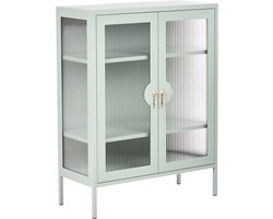 BELIANI GLEORA - Kantoorkast - Mintgroen - Staal