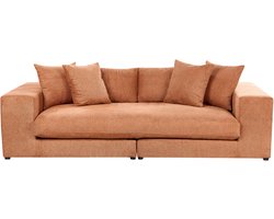 BELIANI GLORVIKA - Driezitsbank - Oranje - Polyester