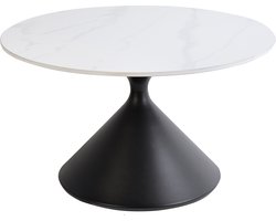 BELIANI HAIWEE - Salontafel - Zwart/Wit - Gesinterde steen