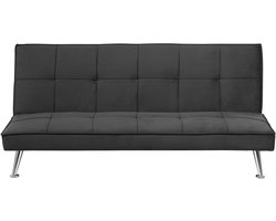 BELIANI HASLE II - Slaapbank 3-zits - Grijs - Polyester