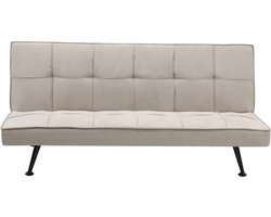 BELIANI HASLE - Slaapbank 3-zits - Beige - Polyester