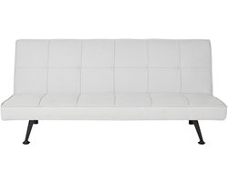 BELIANI HASLE - Slaapbank 3-zits - Lichtgrijs - Polyester