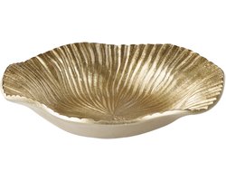 BELIANI HATRA - Decoratieve schaal - Goud - Aluminium