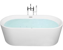 Beliani HAVANA - Whirlpool - Wit - Acryl
