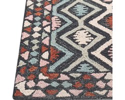 BELIANI HAYMANA - Vloerkleed - Multicolor - 80 x 150 cm - Wol