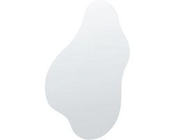 BELIANI HERRY - Wandspiegel - Zilver - Glas