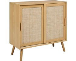 BELIANI HODGEN - Dressoir - Lichtbruin - Hout