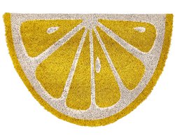 BELIANI IJEN - Deurmat - Geel - 40 x 60 cm - Kokos