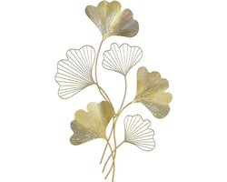 Beliani INDIUM - Wanddecoratie - Goud - Metaal