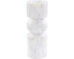 BELIANI IOANNINA - Kandelaar - Wit - Marmer