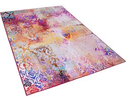 BELIANI ISPARTA - Laagpolig vloerkleed - Multicolor - 140 x 200 cm - Polyester