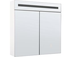 BELIANI JARAMILLO - Badkamermeubel - Wit - Multiplex