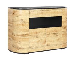 BELIANI JEROME - Dressoir - Lichte houtkleur - MDF