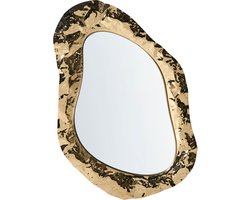 BELIANI JOSSIGNY - Wandspiegel - Goud - RVS