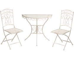 BELIANI JUINA - Bistroset - Lichtbeige - IJzer