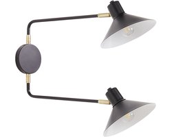 BELIANI KADASSA - Wandlamp - Zwart - Staal