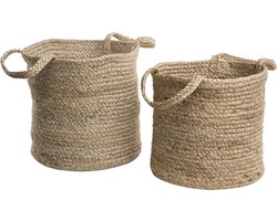Beliani KAELLA - Mand - Beige - Jute