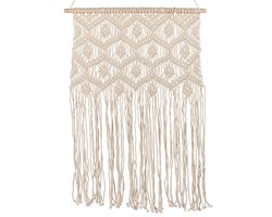 BELIANI KALERI - Wanddecoratie - Beige - Katoen