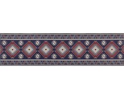 BELIANI KANGAL - Loper tapijt - Donkerblauw - 80 x 300 cm - Polyester