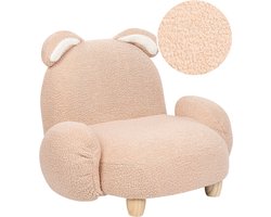 BELIANI KANNA - Kinderstoel - Beige - Nepbont