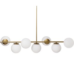 BELIANI KARLA - Hanglamp - Goud - Metaal