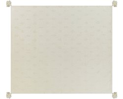 BELIANI KAZY - Bedsprei - Beige - 200 x 220 cm - Chenille