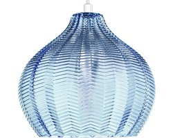 BELIANI KEILA - Hanglamp - Blauw - Glas