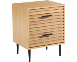 BELIANI KEITH - Nachtkastje - Lichtbruin - MDF