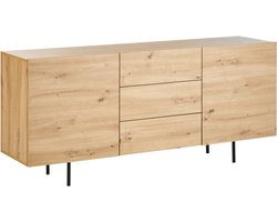 BELIANI KENORA - Dressoir - Lichte houtkleur - Vezelplaat