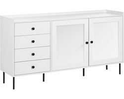 BELIANI KENORA - Dressoir - Wit- Vezelplaat
