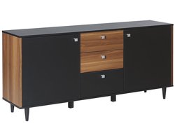 BELIANI KURO - Sideboard - Zwart - Vezelplaat